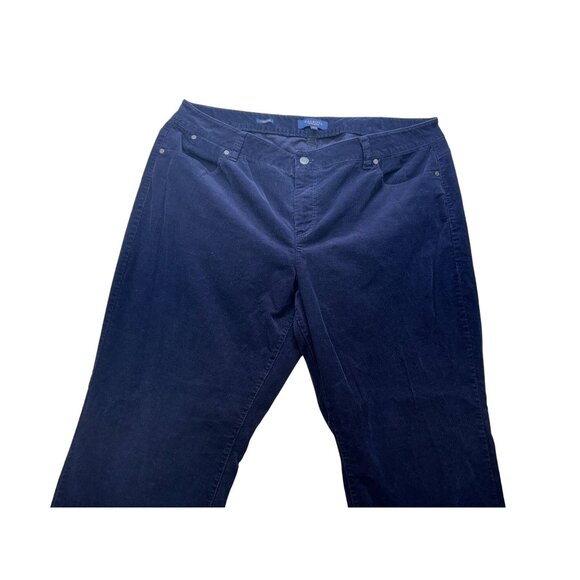 Talbots Woman Corduroy Pants Petites 20WP Navy - Picture 7 of 11